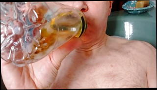 Video 514401301: pee bottle, pee filled, taking piss, man gay