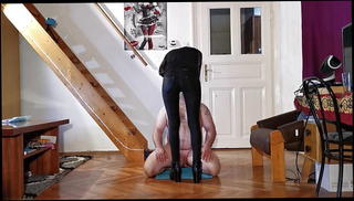 Video 1566763131: mistress humiliates slave, mistress dominates slave, mistress femdom slave, femdom fetish mistress, mistress spits slave, straight humiliation, slim slave, old slave, fat slave, slave wet, old dominate young