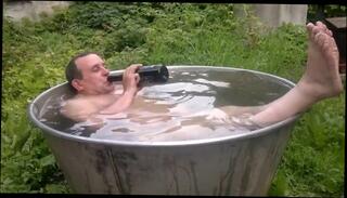 Video 262384804: gay daddy bear, cock balls, naked bath, good ball, naked outside, daddy outdoor, daddy hd