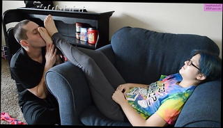 Video 1469637801: foot fetish worship, socks foot worship, barefeet worship, foot worship hd, worshiping straight