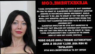 Video 1346277805: dildo anal prolapse, dildo deep anal, dildo deep ass, dildo ass insertion, long dildo ass, dildo belly bulge