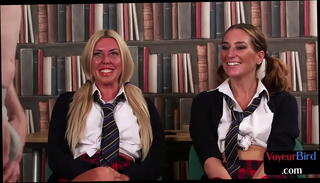 Video 1559056115: nylon femdom, sexy nylon babe, femdom amateur babes, nylons seduces, pigtails teasing, cfnm jerk, cfnm sluts, nylon heels, cfnm college, cfnm old, perv jerking