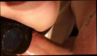 Watch the video about Fucking with big plug in