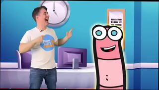 Video 1595978705: cartoon, hand blowjob, small blowjob, blonde blowjob