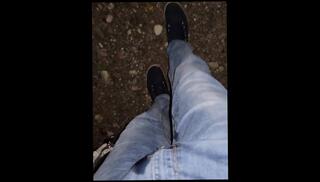 Video 1585998913: pissing peeing fetish, solo pee fetish, amateur piss fetish, piss pee jeans, pissing peeing wetting, male pov pee, amateur public piss, warm pee, pissing pants public, peeing outside