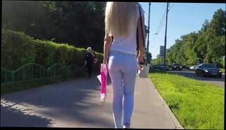 Watch the video about Hot russian blonde with small ass