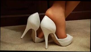 Video 345430715: nylon feet pantyhose, lesbian nylon feet, nylon feet licking, nylon pantyhose heels, pantyhose office