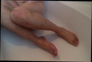 Video 210922501: feet toes, love sexy feet, sexy wet feet, gay male feet, gay man feet, shower feet, gorgeous feet