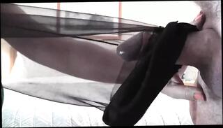 Video 101199801: amateur handjob, straight handjob, stockings cock, handjob close