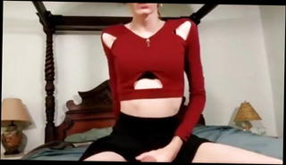 Video 1405021301: jerks long cock, young shemale