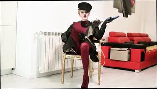 Video 1663144511: female domination joi, hose dildo, female domination fetish, dirty talk joi, sperm dildo, straight joi, long hose, joi english, leather joi, female dominates male, dildo smashing, dildo cream, joi hd, slave, sperm first, woman