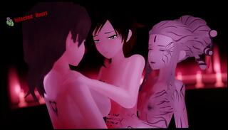 Video 1664957665: hentai yuri lesbian, lesbian futa hentai, double penetration hentai, hentai toon, hentai futanari, double strap, dp