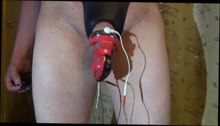 Video 1217503855: bdsm milking, milk fetish, milking cum, milking orgasm, milking gay, electric milking, hand milked