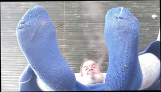 Video 1260380501: big blue, chubby grandpa, chubby feet, chubby gay daddy, grandpa daddy bear, gay feet socks, fat chubby daddy, chubby mature bear, hd chubby
