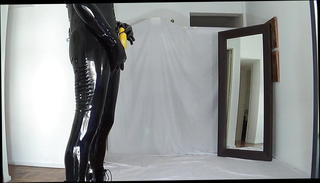 Video 947524401: latex fetish, homemade latex, latex cock, big cock fetish, fetish straight, heels latex boots, latex parties, one penis, red penis
