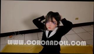 Video 383010301: latex bdsm bondage, latex vacuum, bondage straight, cosplay latex, japanese latex, latex hd