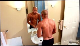 Video 49665004: gay solo male masturbation, solo hunk masturbating, solo black hunk, solo masturbation hd, stripping clothes, bathroom strip