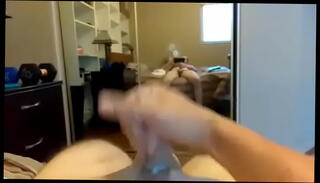 Watch the video about Bedroom jerkoff