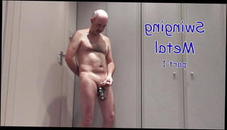 Video 1256892801: bdsm spanking, cock bdsm, bdsm masturbation, gay bdsm, amateur bdsm, humiliation, hd bdsm, masturbating swinging, two balls, testicles, naked