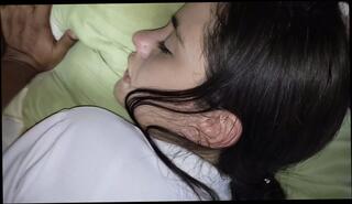 Watch the video about Perverted stepfather interrupts his stepdaughter's study