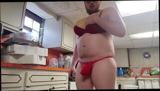 Video 1538340375: crossdresser masturbating cumming, crossdresser eating cum, gay crossdresser