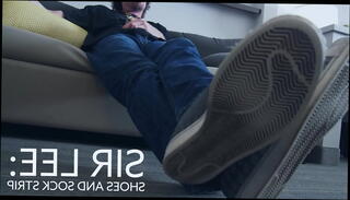 Video 1141915095: fetish male feet foot, gay male foot fetish, huge foot fetish, socks strip