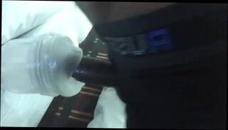 Video 1252035305: flashlight, penis