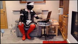 Video 1571194311: sissy maid, slutty sissy, black sissy, gay maid, maid cleans