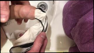 Video 1248547503: girl friends panties, masturbating washing