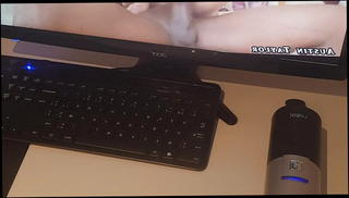 Watch the video about Selfmade automatic masturbator (leten x9 + fleshlight)