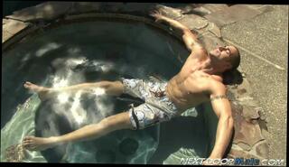 Video 49725504: spencer reed, gay hunk solo, solo gay male, doctor, horny hard cock, takes hard cock, horny pool