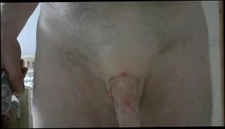 Video 149787201: amateur ball, balls straight, shaved balls, balls close