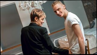 Watch the video about TUTOR4K. Without glasses mature tutor easily gets seduced by disciple