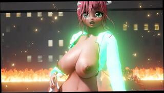 Watch the video about 【MMD】 Roof On Fire - Pattie