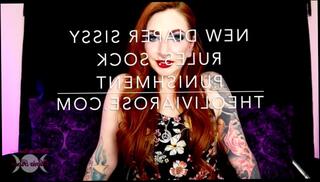 Video 1580950693: femdom sissy humiliation, femdom fetish humiliation, femdom pov humiliation, milf femdom pov, diaper humiliation, femdom sissy training, sissy models, sissy solo, redhead milf pov, tattooed milf pov, pov solo female, women humiliate, redhead milf pornstar, red head model