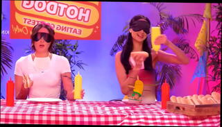 Video 1589697985: lesbian girls dildoing, lesbians sucking dildo, girl deep throats dildo, deep throat dildo blowjob, snapchat girl