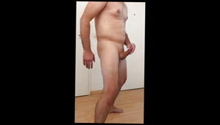 Video 1571248181: gay cum solo, standing solo