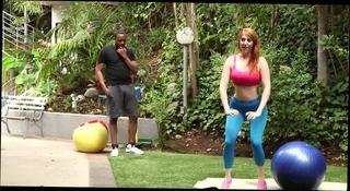 Watch the video about Redhead MILF and her Personal Trainer