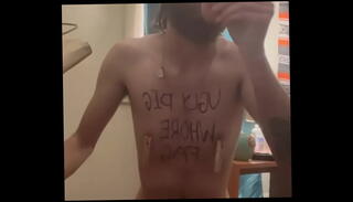 Video 1528194915: ftm dildo, dildo gag, gagging humiliation, gag sex toy