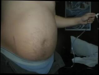 Video 327275903: inflation expansion, inflation fetish, chubby male solo, chubby amateur, male belly inflation