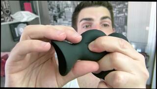 Video 372492803: solo amateur toys, solo nipple play, solo tit play, solo male toy