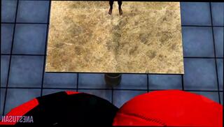 Video 1526692801: harley quinn, hd cartoon, butt smother, giantess butt, straight