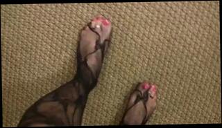 Video 109591601: sissy foot job, sexy nylon, sexy shemale, sexy stockings