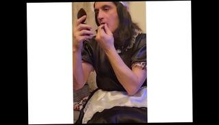 Video 1579902193: fetish sissy, sissy solo, solo amateur trans, sissy maid training, british sissy