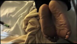 Watch the video about Mature Soles The Pose footjob