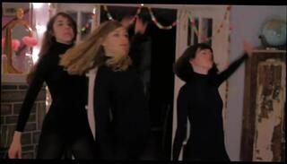 Video 340100601: cfnm cheerleaders, cheerleader pantyhose, black pantyhose tights, cheerleader cosplay, college cheerleader, ebony cheerleader, tight straight