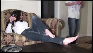 Video 1586900531: feet licking foot fetish, slave licks mistress feet, foot job feet fetish, femdom foot slave, homemade foot fetish, amateur foot fetish, straight slave