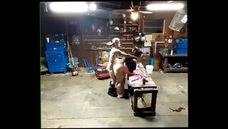 Watch the video about Fucking in garage Watcher