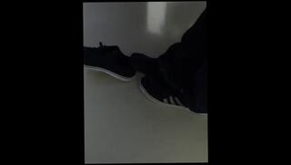 Video 886033003: candid feet shoeplay, feet solo, amateur solo male, solo amateur young, socks shoeplay, old feet