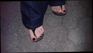 Video 1623854201: sexy toes, polish feet, perfect feet, shemale